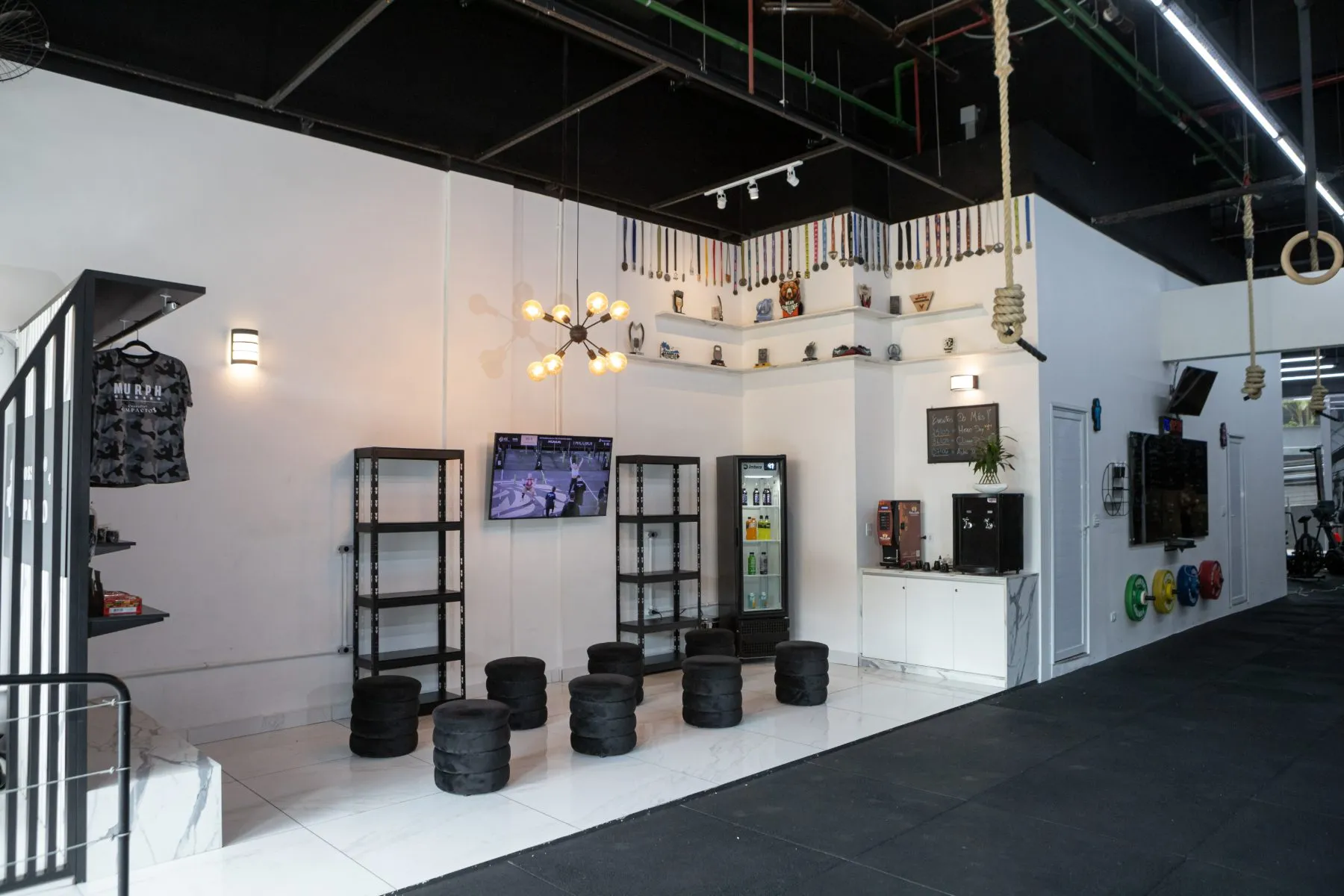 A recepção do box